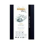 Blok Rhodia Touch WHITE MAYA PAD - 120g, 50ark, Cross' N Dot, A5 