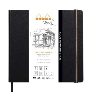 Szkicownik Rhodia Touch LAVIS TECHNIQUE - 200g, 32ark, 21x21cm