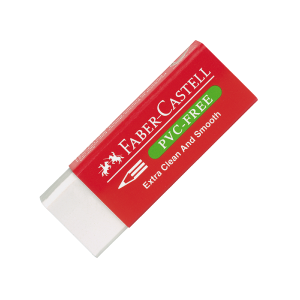 Gumka kauczukowa FABER-CASTELL PVC-FREE duża