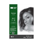 Szkicownik, blok do portretów Happy Color - 250g, 20ark, A4