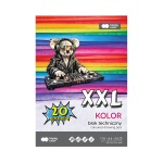 Blok techniczny Happy Color - 170g, 20ark. A4 - kolorowy