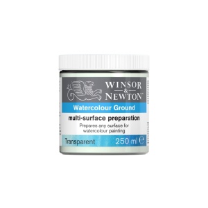 Grunt malarski, gesso do farb akwarelowych Winsor & Newton 250ml - transparentne