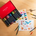 Zestaw-flamastrów-akwarelowych-Caran-d'Ache-Fibralo-Brush