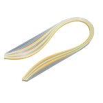 Paski do quillingu 5mm, 130g - srebrne i złote