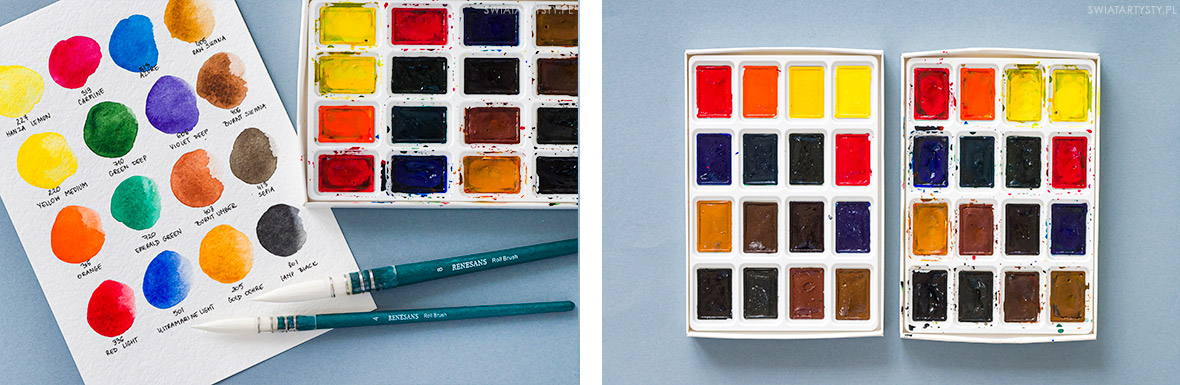 Farby akwarelowe Nevskaya Palitra Sonnet