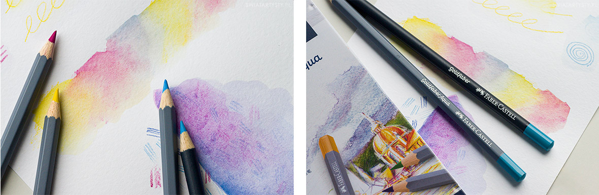 Kredki Faber Castell Goldfaber i Goldfaber Aqua